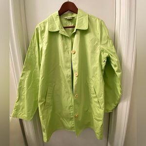 Women's L.L. Bean Lime Green Jacket
